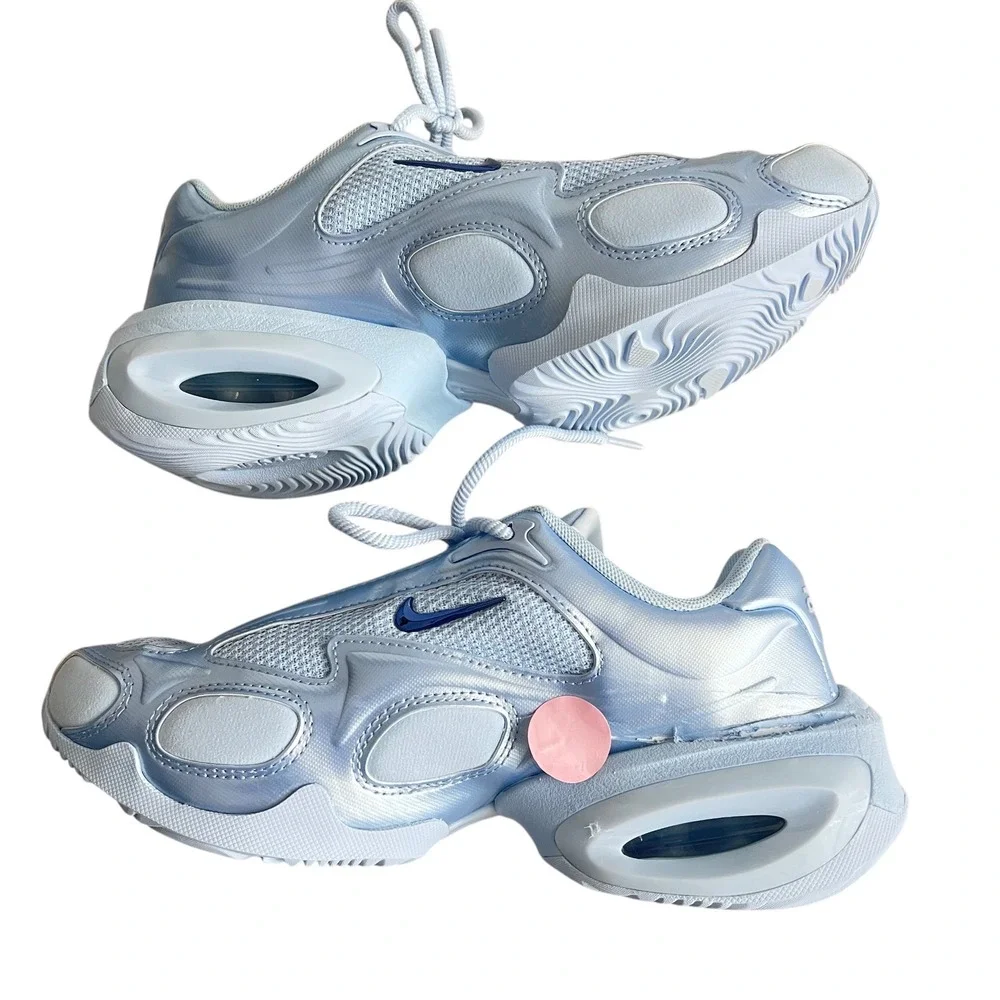 Nike Air Max Muse Hydrogen Blue Metallic Silver Women's Sneakers 6.5 FV1920-401